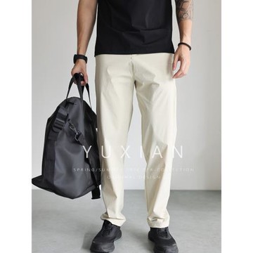 【旅行家系列】夏季運動通勤神褲薄款速干休閑褲商務彈力抗皺長褲