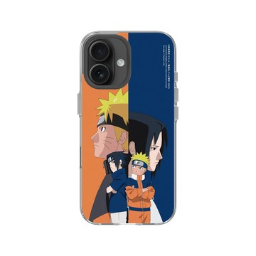 iPhone 16 Clear Case（相機按鈕） 透明 - 火影忍者 Naruto - 佐助&鳴人