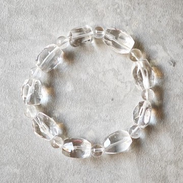 能量之王 白水晶 生日禮物 交換禮物 離職禮物 退休禮物 水晶手鍊