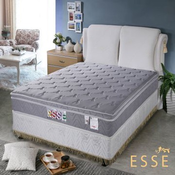 ESSE御喜名床 釋壓記憶三線加高獨立筒床墊-6X6.2尺(雙人加大)