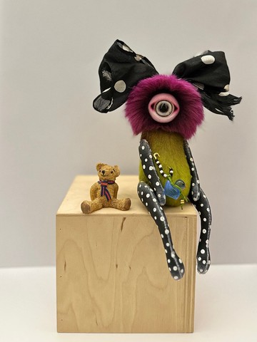 亮眼手工獨眼玩偶 繽紛春日 _ 訂製商品！