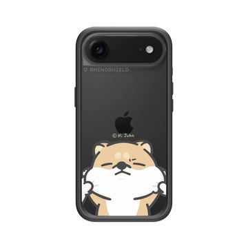 iPhone Air Mod NX -邊框背蓋組合 (相機按鈕) 黑 - 嗨小強 Hi John - 拉柴柴