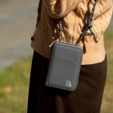 【INUK】全境防水 多功能護照旅行包 | Water_Shed Passport Holder 碳素灰