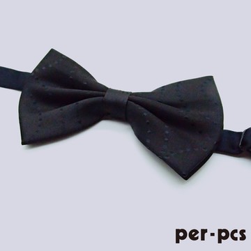 per-pcs 紳士品味圓點蝴蠂結領結_黑(005-13)