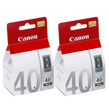 CANON PG-40 原廠黑色墨水匣組合(2入)