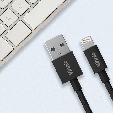 Vinnic MFi 蘋果官方認證 USB-A to Lightning 傳輸充電線