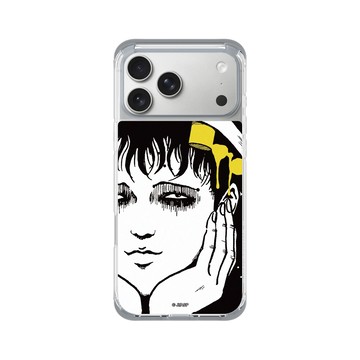 iPhone 17 Pro Max ClearX (MagSafe 兼容) 霜透灰 - 伊藤潤二驚選集 Junji Ito - 抽色設計款 - 雙一