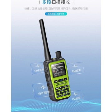 寶鋒UV5Rmini對講機戶外寶峰2025新款超薄無線藍牙寫頻一鍵對頻臺【北歐居家生活】