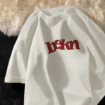 【Comoon _Shop】隔日達！免運 純棉100%短袖T賉 寬鬆短袖 美式街頭風 休閒上衣 百搭短袖