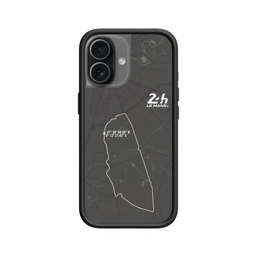 iPhone 17 Mod NX -邊框背蓋組合 (相機按鈕) 黑 - 24 Hours of Le Mans - Racetrack - White