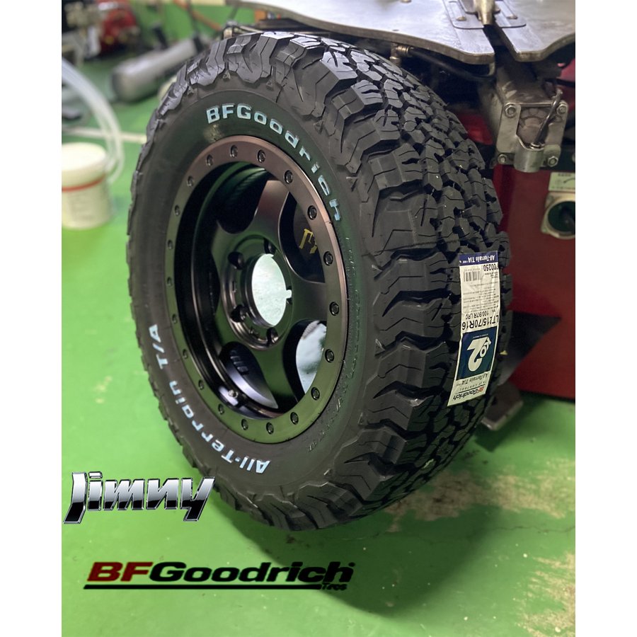 3個セット・送料無料 オールテレーン スズキ ジムニーシエラ(74系)用 215/70R16 100/97R BFグッドリッチ オールテレーン TA  KO2 ホワイトレター MG ビース