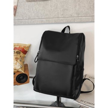 學院風高級感軟PU14寸筆記本電腦背包女大學生校園學院風男雙肩包