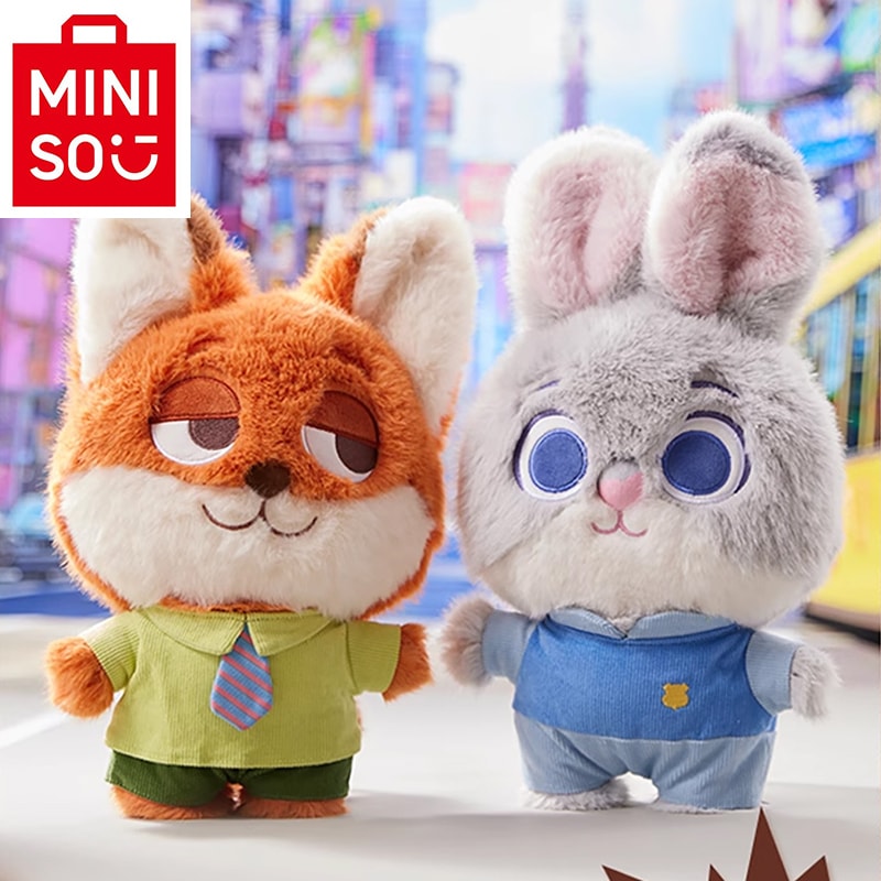 miniso zootopia ニック ジュディ ベルウェザー 3点セット M I N I S O
