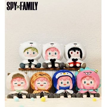 😋WBP免運😋正版歪瓜出品 SPY 阿妮亞間諜家家酒系列盲盒 安妮亞 阿妮亞 排排坐系列 毛絨搪膠玩偶公仔 書包吊飾擺件