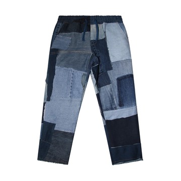 Dolce & Gabbana - Denim Patchwork Joggings Pants