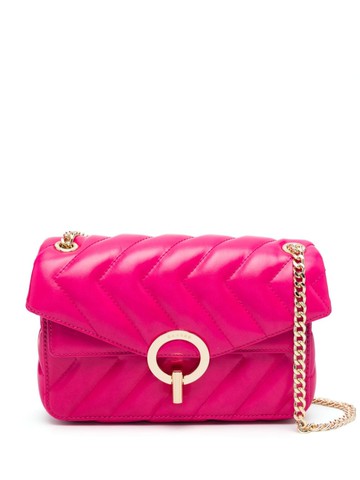 SANDRO - quilted leather bag - women - Calf Leather - One Size - Pink