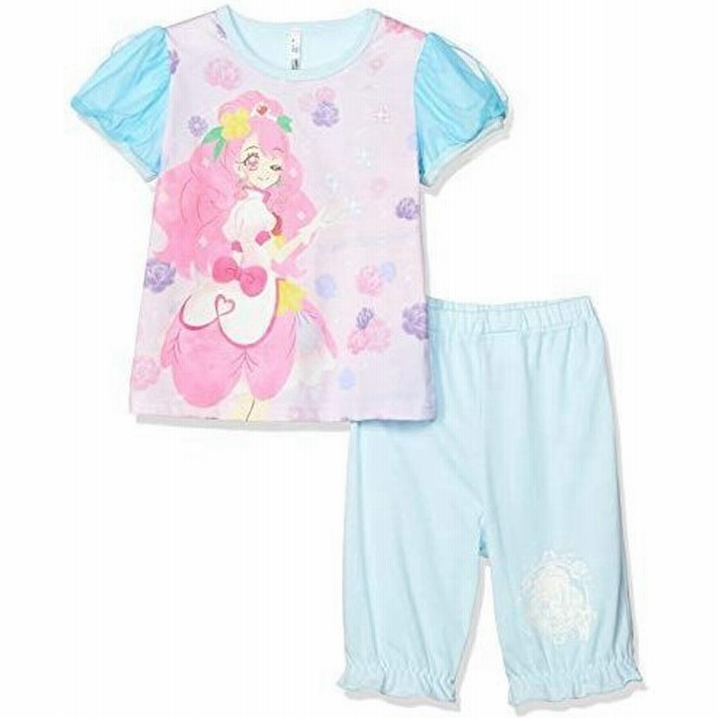 バンダイ パジャマセット ヒーリングっど プリキュア勇気が出る光るパジャマdx B ガールズ サックス 日本 110 日本サイズ110 通販 Lineポイント最大get Lineショッピング