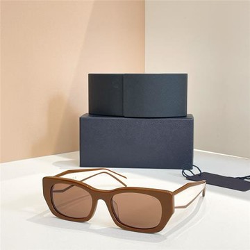 P家寬腿拼色墨鏡男潮流時尚歐美INS女明星同款貓眼太陽眼鏡PRB05s