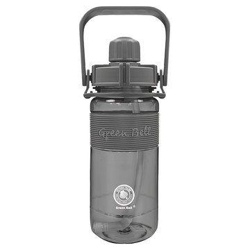 Green Bell 綠貝 精選彈跳吸管太空壺 600ML  藍色  1個