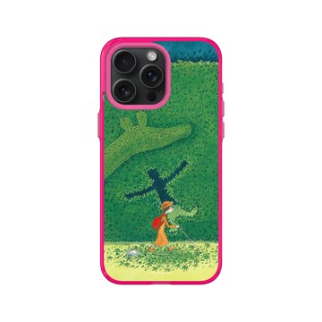 iPhone 15 Pro Max Clear 粉漾桃 - 幾米 Jimmy Liao - 地下鐵-影子之路