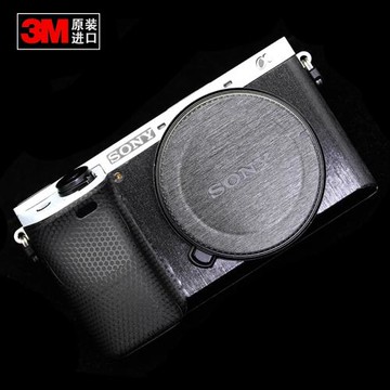 忘乎適用于SONY單反微單相機貼皮A6600機身貼膜保護貼紙材質配件