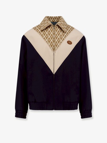 Toute la V wool and cotton jacket - VALENTINO - gender_Man