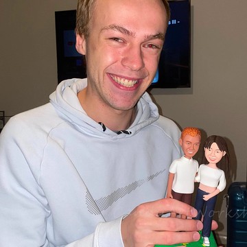 客制化人物公仔 結婚 周年紀念 禮物 訂制 3D人偶 人像畫 似顏繪