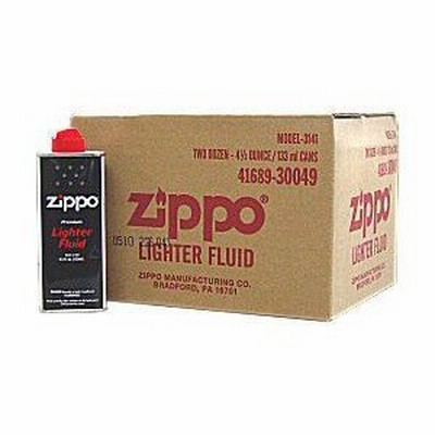 ZIPPO ジッポー ライター 純正オイル缶サイズ小(S) 4.5fl.oz. 133ml 24本セット(1箱)