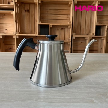 【HARIO V60菲特系列】白金不鏽鋼菲特細口壺800ml [VKF-120-HSV]