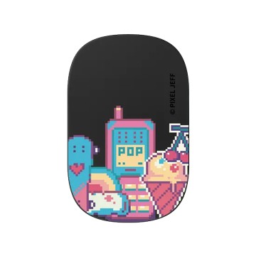 固架 MAX- MagSafe 兼容 黑 - Pixel Jeff 皮傑 - Lollipop