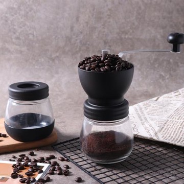 現貨手動咖啡研磨機 陶瓷機芯可調節粗細手磨咖啡機 手搖磨豆機