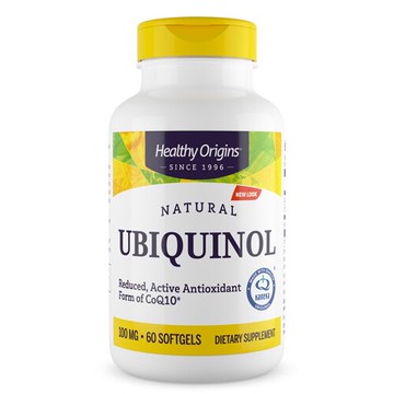 Healthy Origins Natural Ubiquinol 100 mg - 60 Softgels
