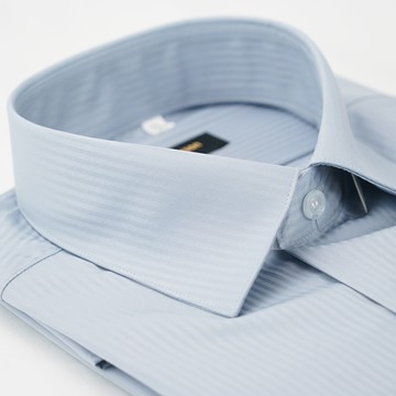 【金安德森】淡灰色吸排窄版襯衫-長袖