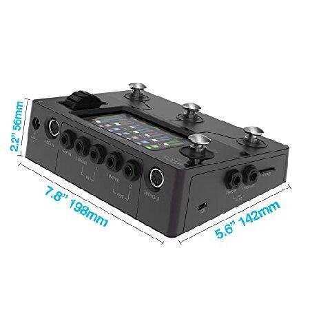 Aeros Loop Studio Track, Stereo Looper Pedal with Touch Screen and Hands Free Mixing