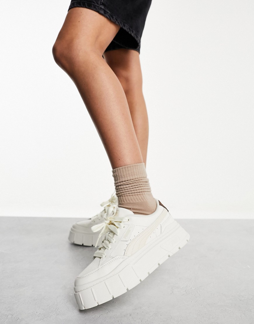 ☆大人気☆Puma Mayze Stack oatmea/khaki Amazon.com | Puma Womens Mayze Stack Xpl No Filter Platform