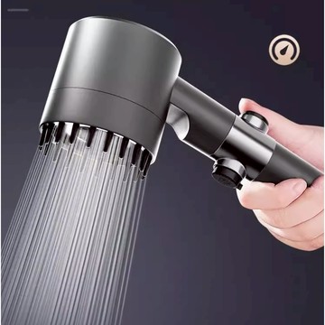 韻潔雅 高壓過濾淋浴頭 3 模式可調噴霧帶按摩刷雨水龍頭浴室配件