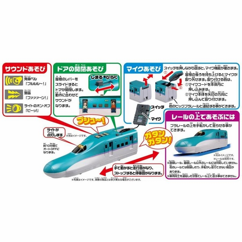プラレール マイクであそぼう! ビッグプラレール 北海道新幹線