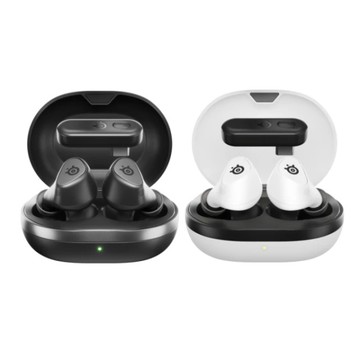 Steelseries賽睿 Arctis GameBuds 真無線遊戲耳機(PlayStation版)-黑/白