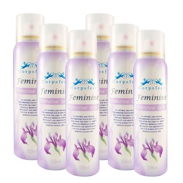 柯絲妃兒-純淨天使肌密清爽淨味粉霧-6入平衡組(150ML)