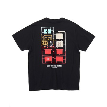 CHUMS 女 Camper Cooler Pocket T-Shirt短袖上衣 黑色