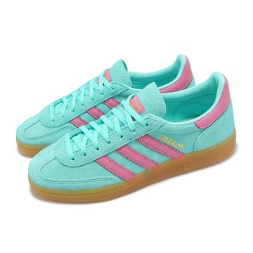 [ACS] adidas 休閒鞋 Handball Spezial W 女鞋 水藍 粉紅 德訓鞋 麂皮 復古 愛迪達 JS4084