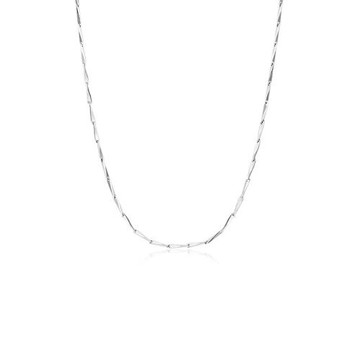 趙露思同款S925純銀瓜子鏈項鏈女輕奢小眾設計高級感素鏈鎖骨頸鏈