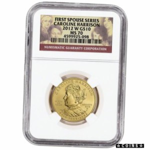 アンティークコイン 2012-W US First Spouse Gold 1/2 oz BU $10