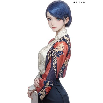 【9 月新作】07-143-0133 人物貼紙 幻想復古浪漫喫茶