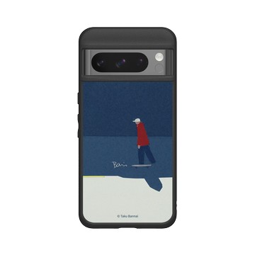 Pixel 8 Pro SolidSuit 黑 - Taku Bannai 坂内拓 - Blue shadow｜藍影滑板少年