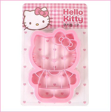 asdfkitty*KITTY人型餅乾模型/起司壓模/蔬菜壓模-韓國製
