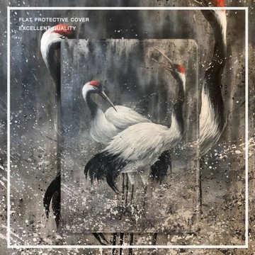 蘋果仙鶴平板第九代中國風保護套