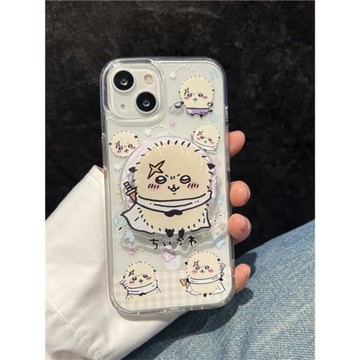 愛珀客適用于蘋果iPhone17promax手機殼卡通劍俠客海獺13磁吸支架14新款iphone16pro女15promax軟邊手機殼