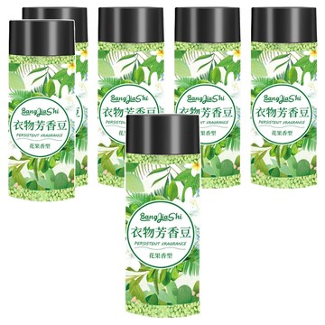 BangJiaShi 幫家適 衣物芳香豆 花果香 綠色  200g  6瓶