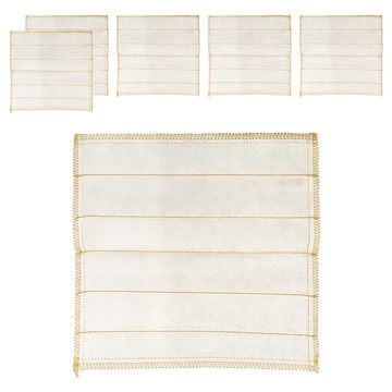 塵咬巾 綿柔清潔抹布 6入 廚房清潔  30 x 30cm  1包